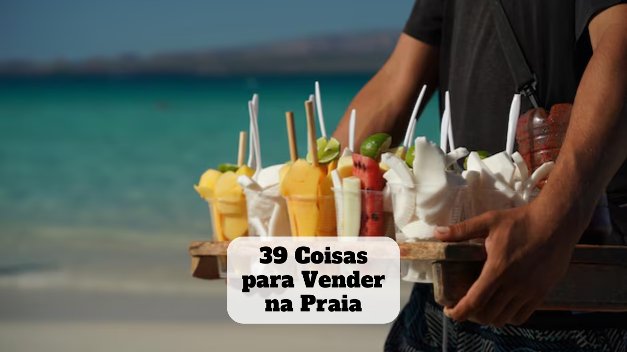 coisas para vender na praia