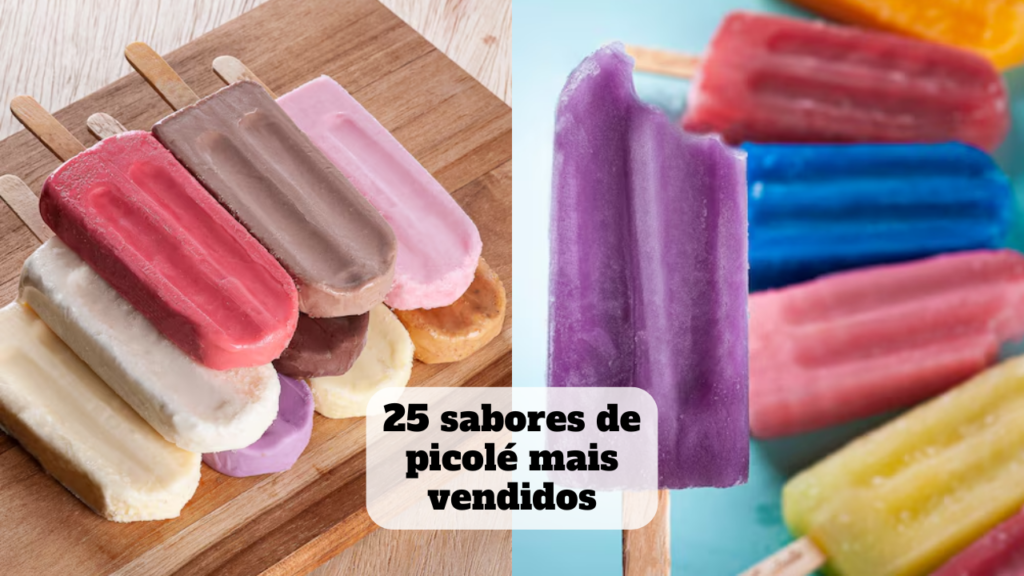 sabores de picolé mais vendidos