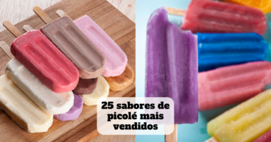 sabores de picolé mais vendidos