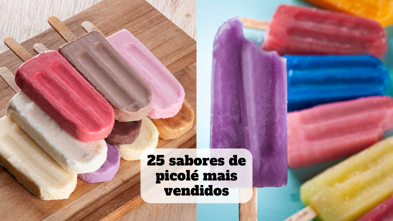 sabores de picolé mais vendidos