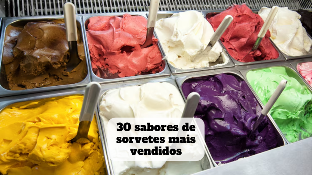 sabores de sorvetes mais vendidos