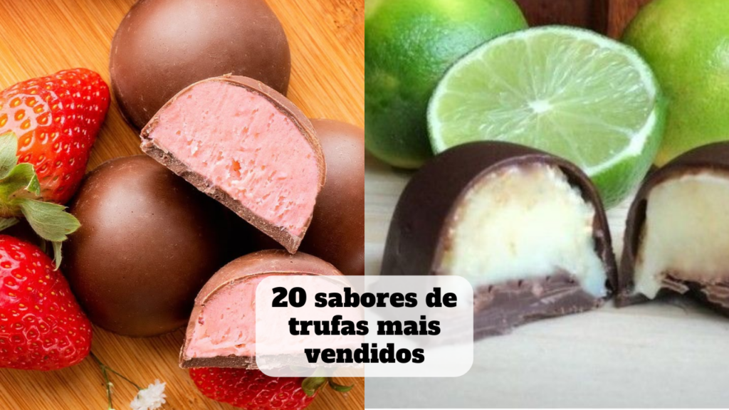 sabores de trufas mais vendidos
