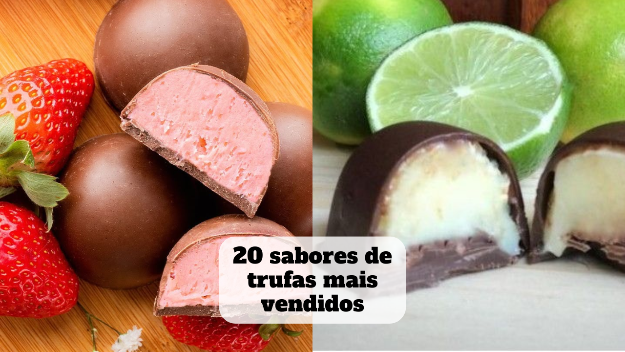sabores de trufas mais vendidos