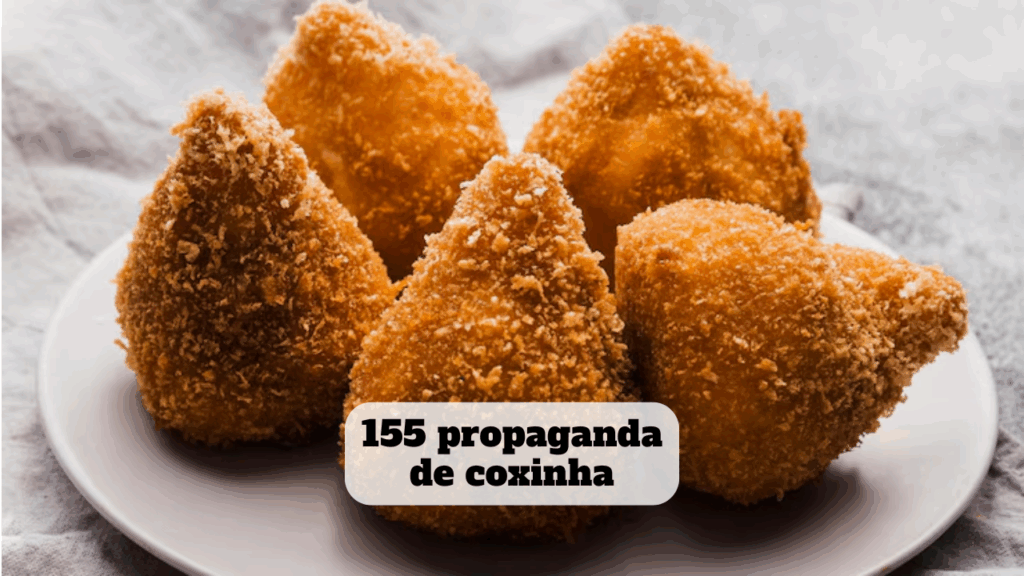 propaganda de coxinha