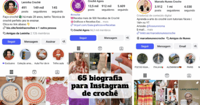 biografia para instagram de croche