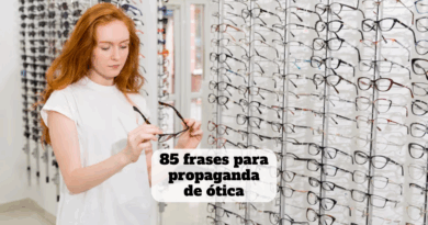 frases para propaganda de ótica
