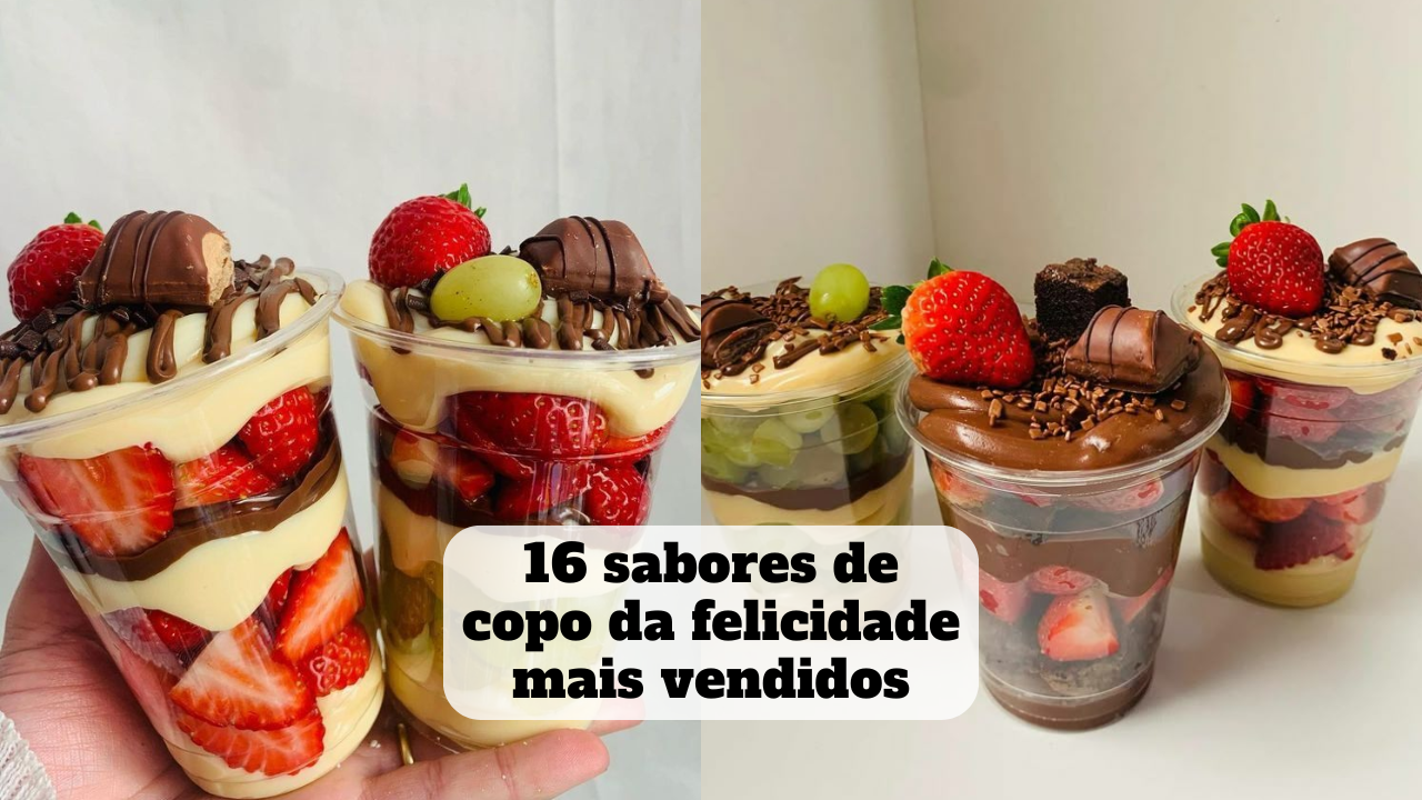 sabores de copo da felicidade mais vendidos