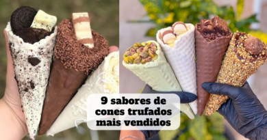 sabores de cones trufados mais vendidos