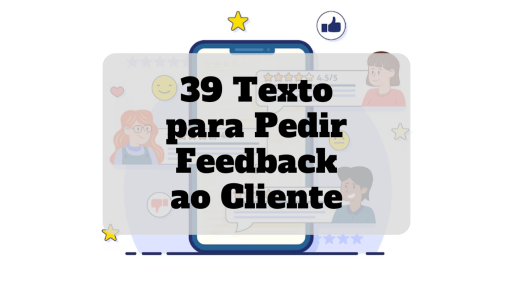 texto para pedir feedback ao cliente