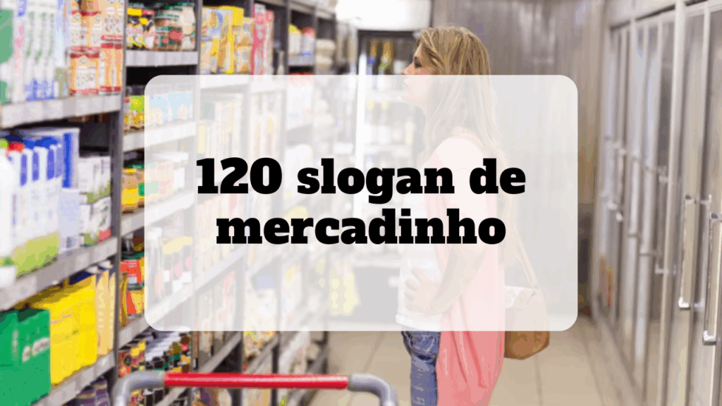 slogan de mercadinho