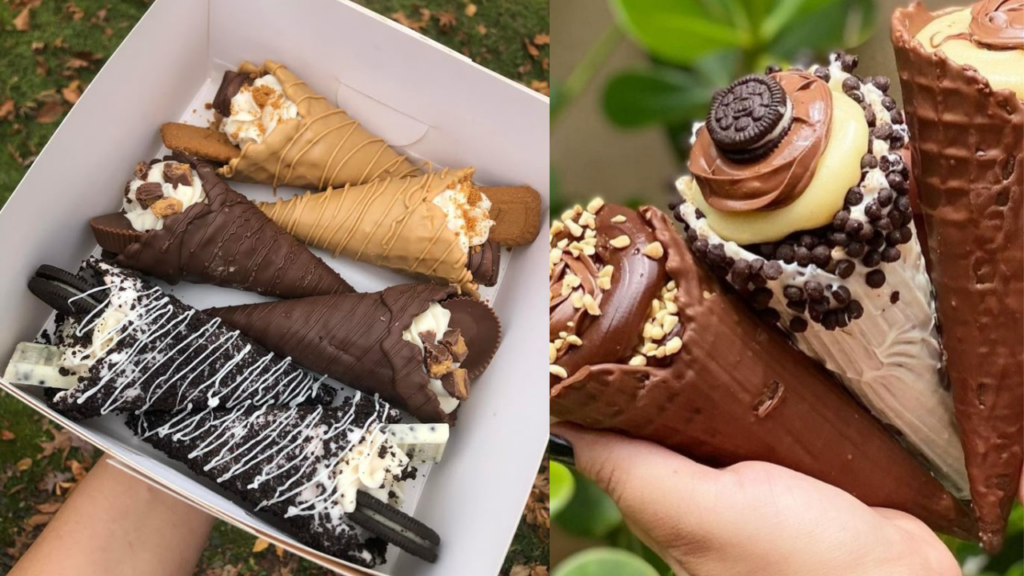 sabores de cones trufados mais vendidos