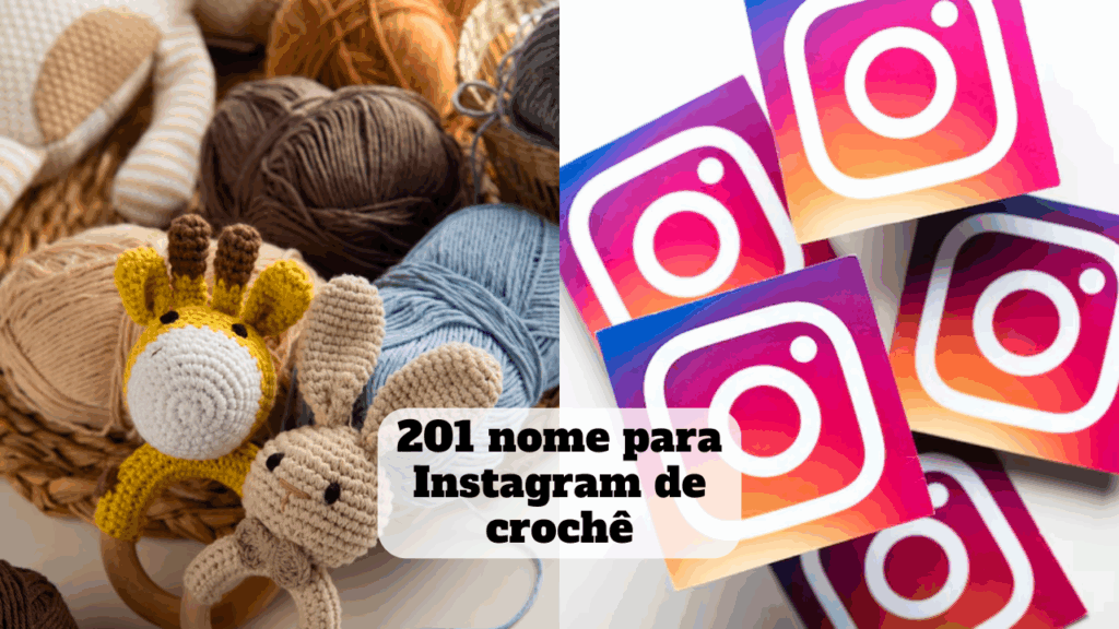 nome para instagram de crochê