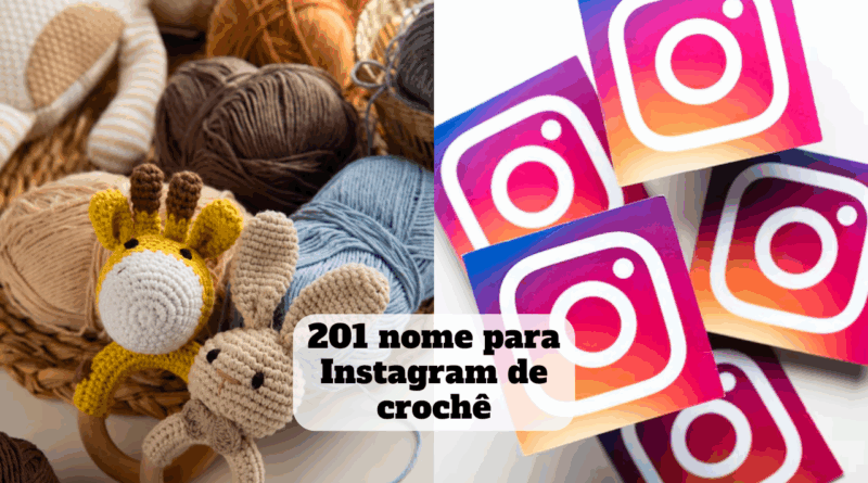 nome para instagram de crochê