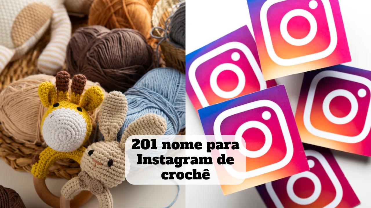 nome para instagram de crochê