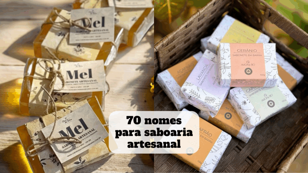 nomes para saboaria artesanal