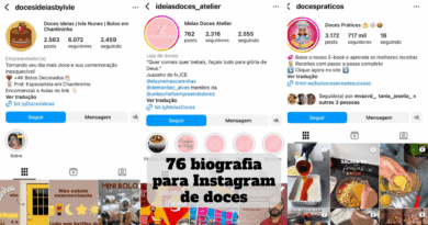 biografia para instagram de doces