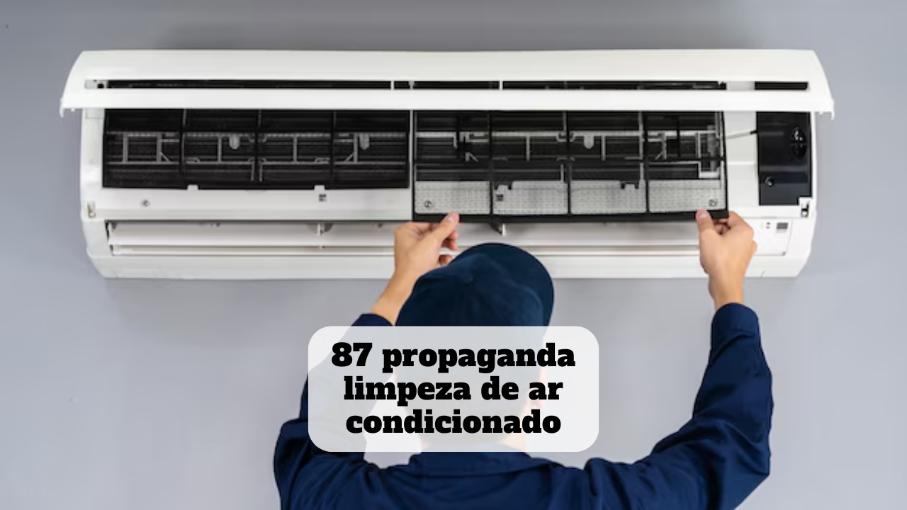 propaganda limpeza de ar condicionado