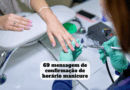 mensagem de confirmação de horário manicure
