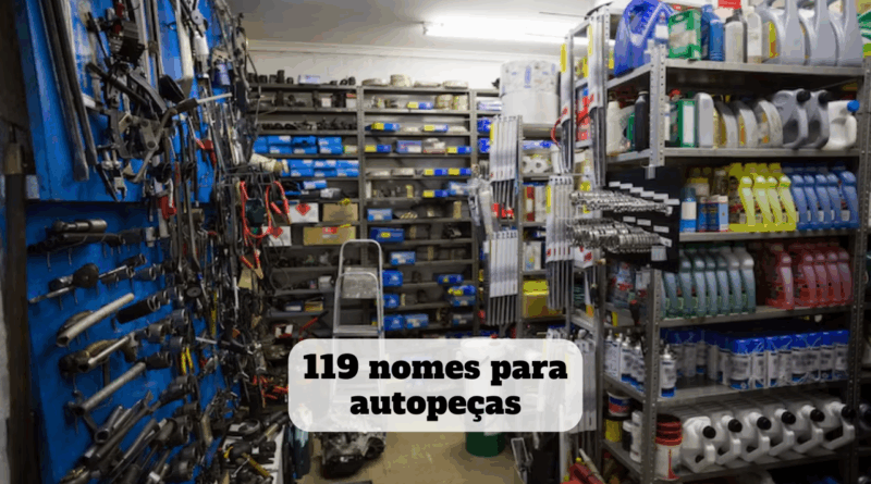 nomes para autopeças