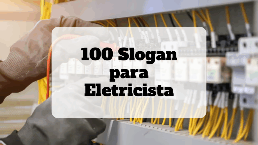 slogan para eletricista