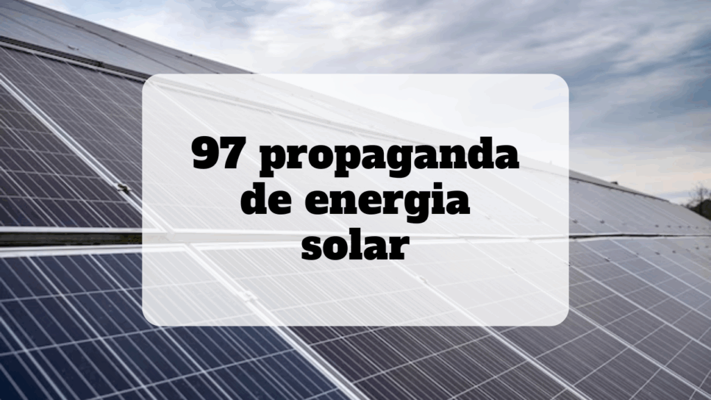propaganda de energia solar
