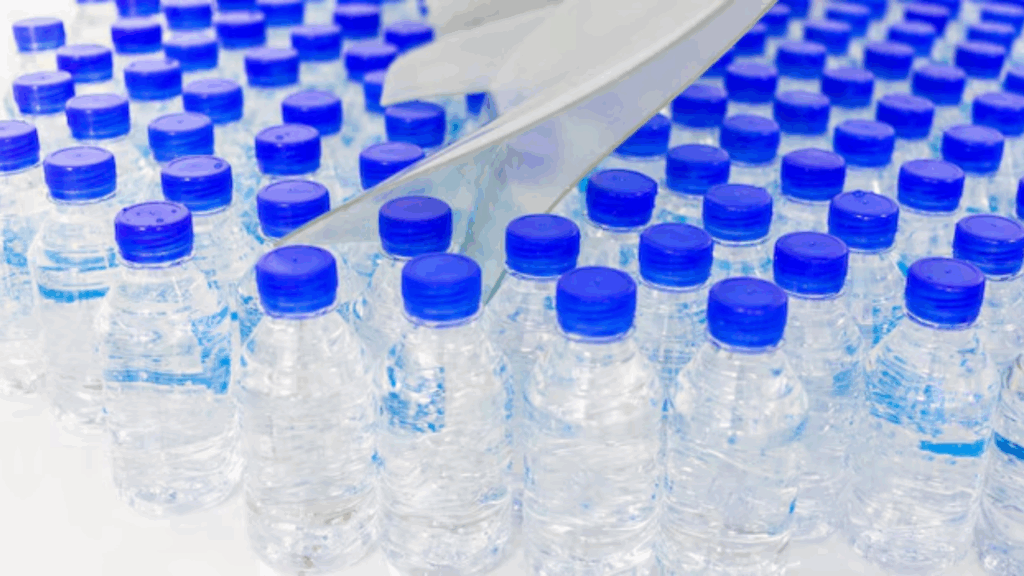 propaganda de agua mineral