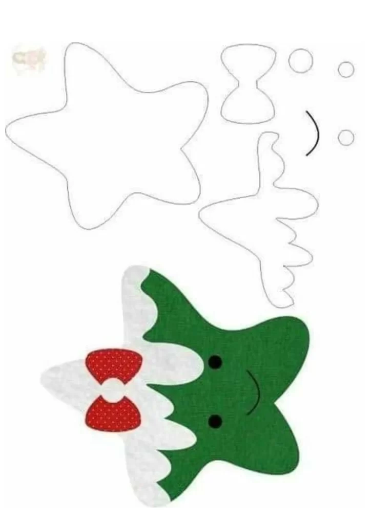 moldes de natal para imprimir