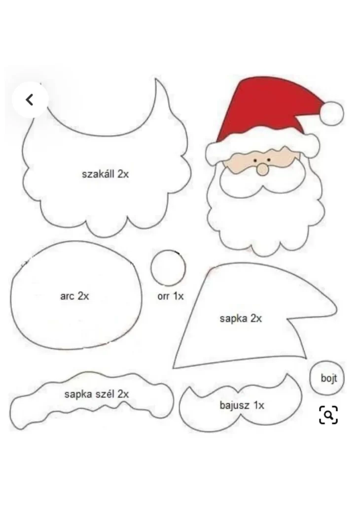 moldes de natal para imprimir