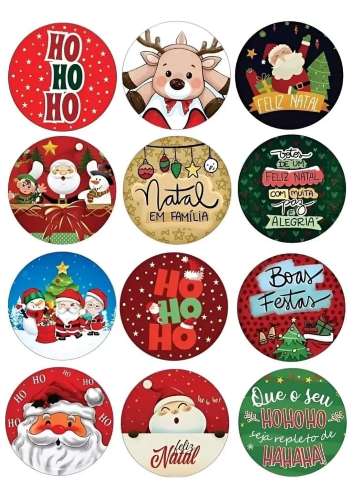 moldes de natal para imprimir