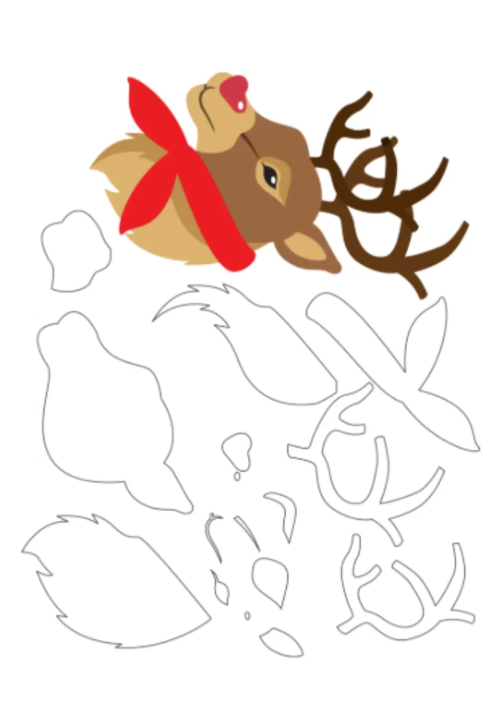 moldes de natal para imprimir