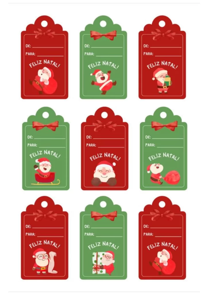 moldes de natal para imprimir