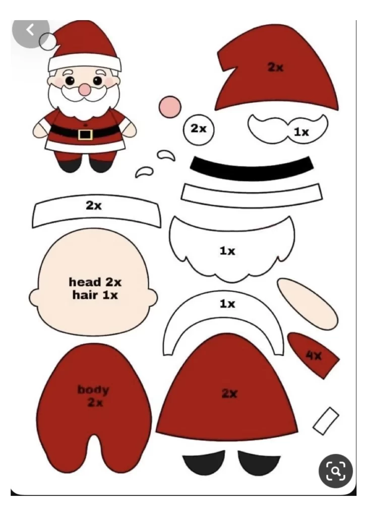 moldes de natal para imprimir