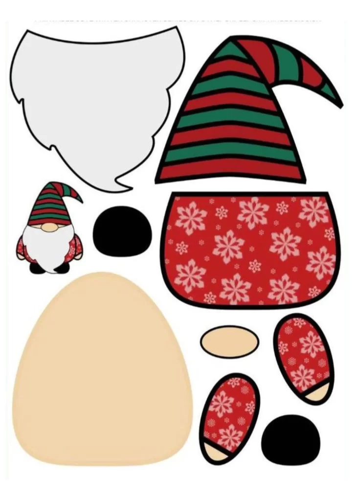 moldes de natal para imprimir