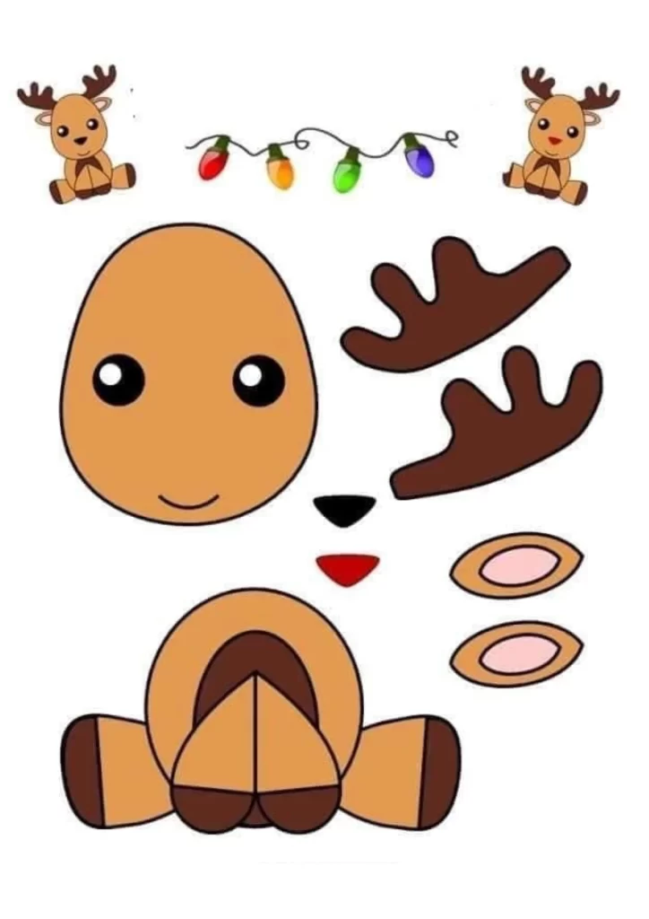 moldes de natal para imprimir