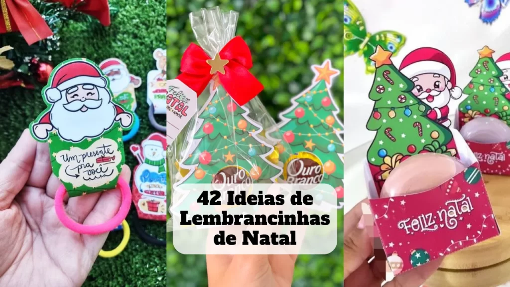 ideias de lembrancinhas de natal