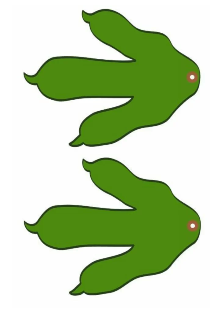 molde de dinossauro para imprimir