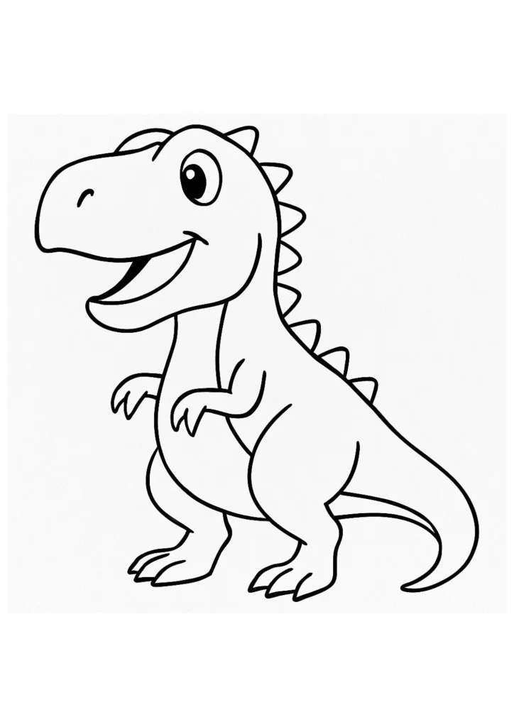 molde de dinossauro para imprimir